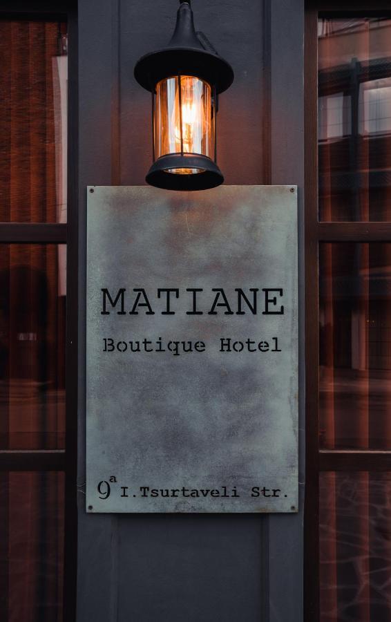 Matiane Boutique Hotel Tbiliszi Kültér fotó